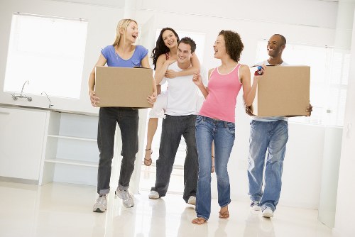 Man and van moving furniture in Gunnersbury