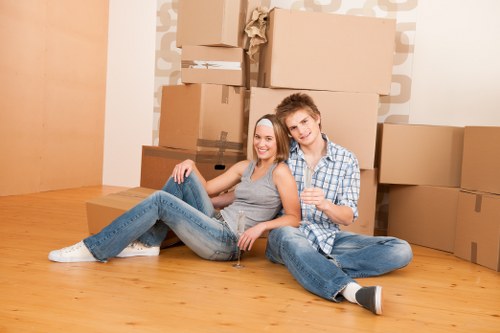 Packing and furniture handling for removals in Gunnersbury