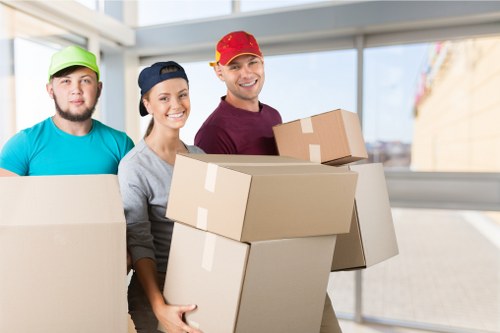 Office relocation planning for businesses in Gunnersbury