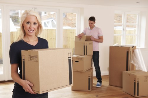 Local office relocation team preparing a business move in Gunnersbury