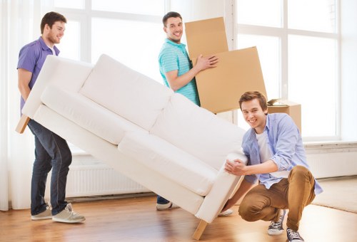 Commercial furniture pick-up for offices and shops in Gunnersbury