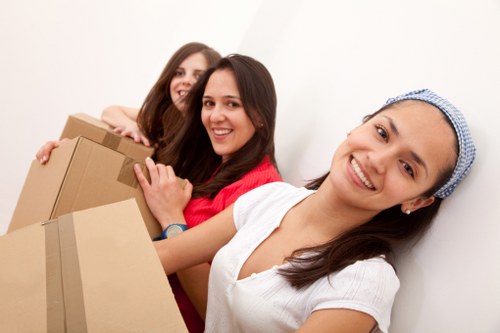 Office and furniture removals support for businesses in Gunnersbury