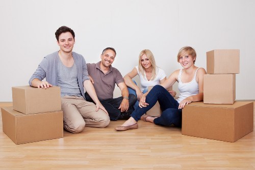 Local crew handling furniture removal in Gunnersbury streets
