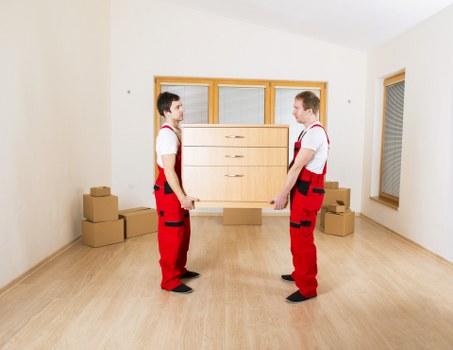 Man and van service supporting a residential move near Gunnersbury