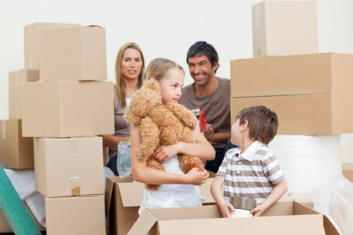 Household removal service with careful packing and furniture protection in Gunnersbury
